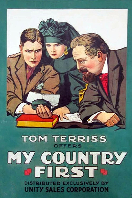 Movie poster for My Country First (1916)