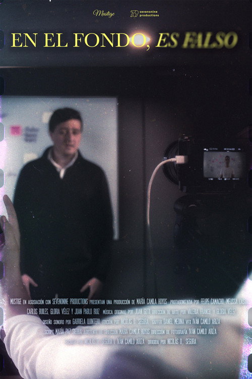 Movie poster for En el Fondo, es Falso (2024)
