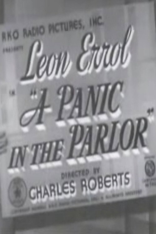 Movie poster for A Panic in the Parlor (1941)