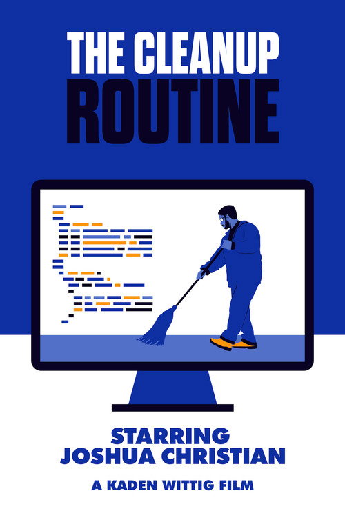 Movie poster for The Cleanup Routine (2023)