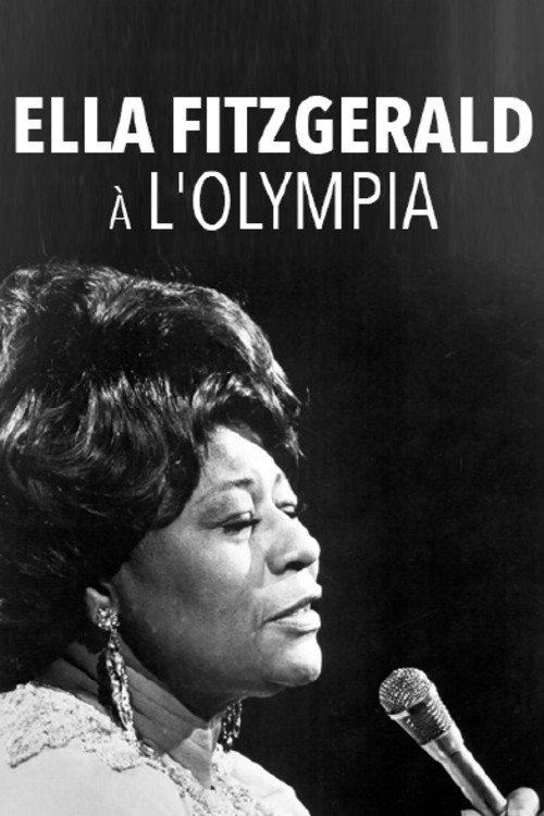 Movie poster for Ella Fitzgerald à l'Olympia (1963)