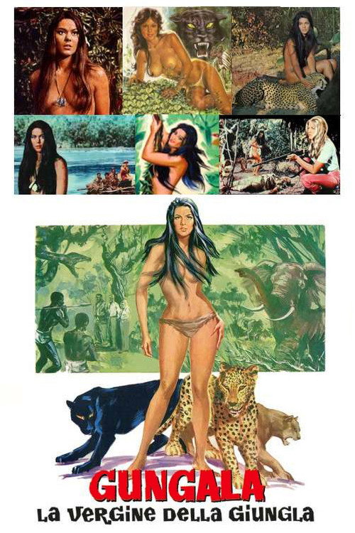 Movie poster for Gungala: The Virgin of the Jungle (1967)