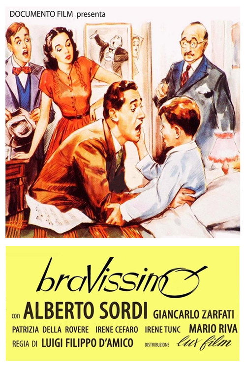 Movie poster for Bravissimo (1955)