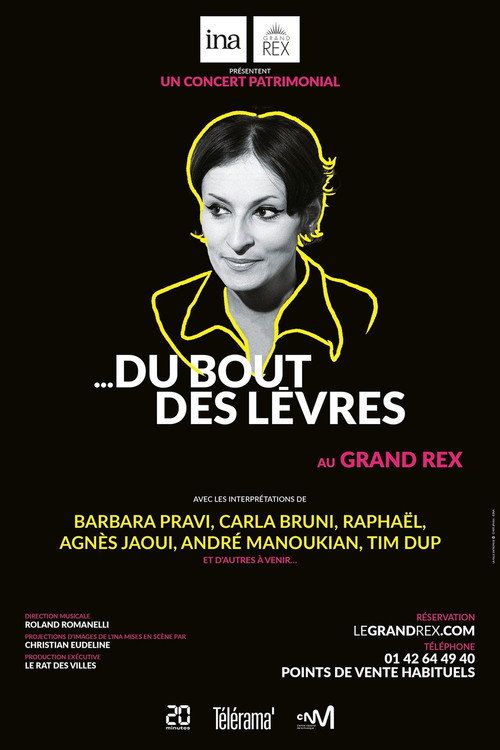 Movie poster for Immortelle Barbara - « …Du bout des lèvres » au Grand Rex à Paris, le 18/09/2023 (2024)
