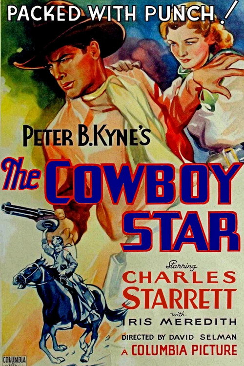 Movie poster for The Cowboy Star (1936)