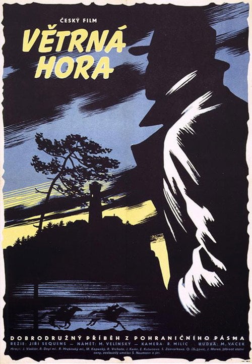 Movie poster for The Windy Mountain (1956)