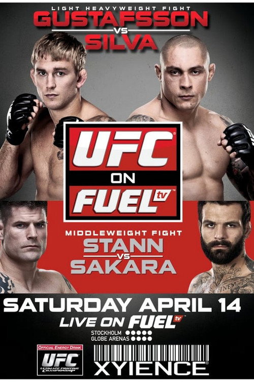 Movie poster for UFC on Fuel TV 2: Gustafsson vs. Silva (2012)