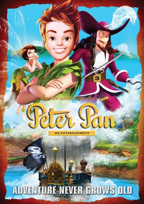 Movie poster for DQE's Peter Pan: The New Adventures (2015)