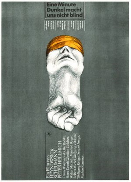 Movie poster for One Minute of Darkness Does Not Blind Us (1976)