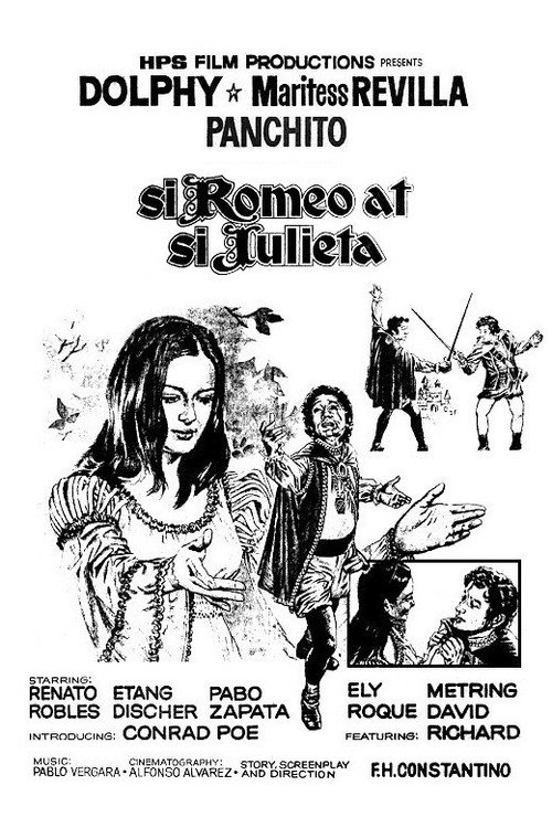 Movie poster for Si Romeo at si Julieta (1972)