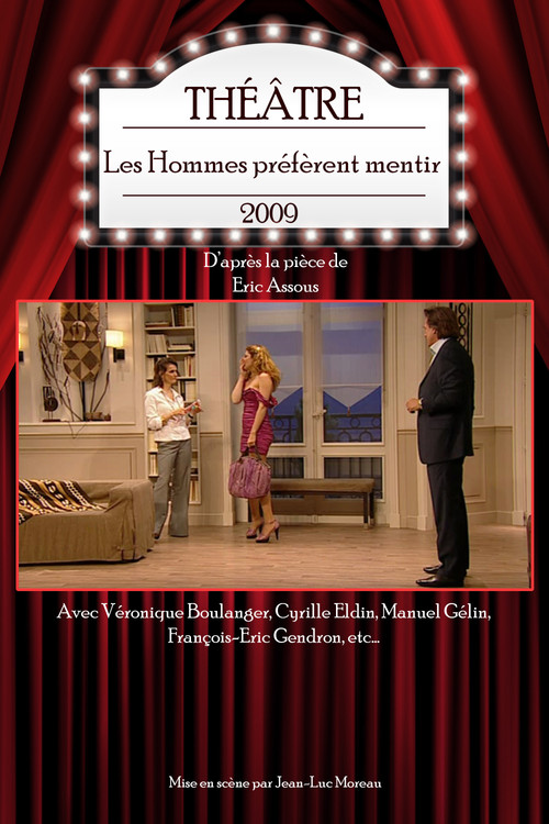 Movie poster for Les Hommes préfèrent mentir (2009)