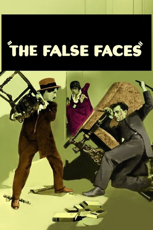 Movie poster for The False Faces (1919)