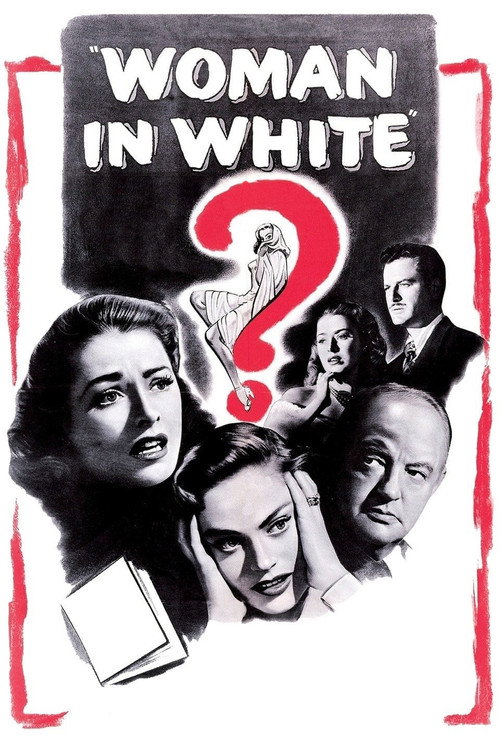 Movie poster for The Woman in White (1948)
