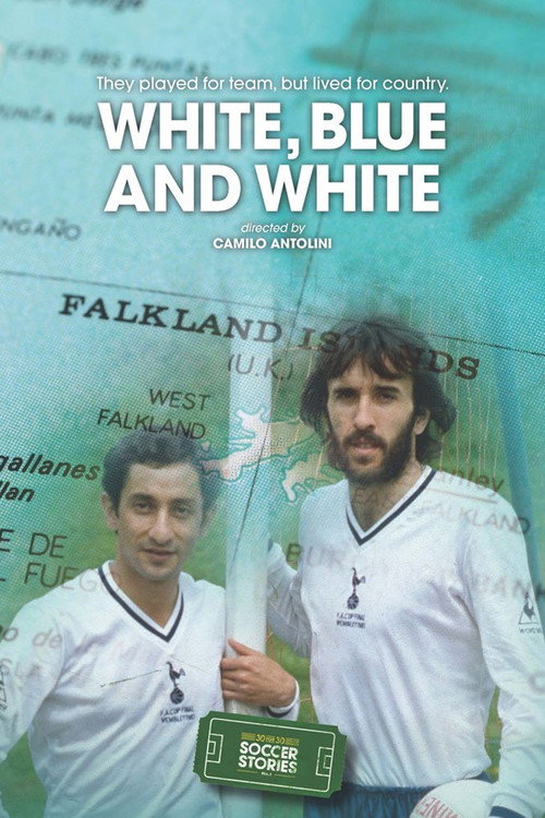 Movie poster for White, Blue and White (2014)