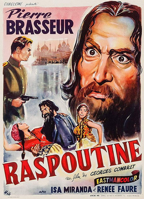 Movie poster for Rasputin (1954)