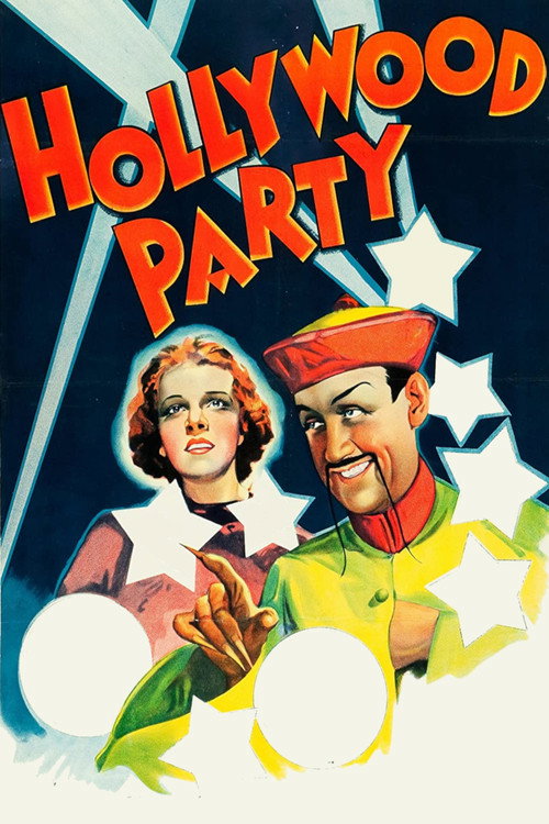 Movie poster for Hollywood Party (1937)
