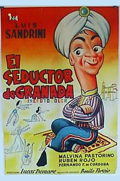 Movie poster for El seductor de Granada (1953)