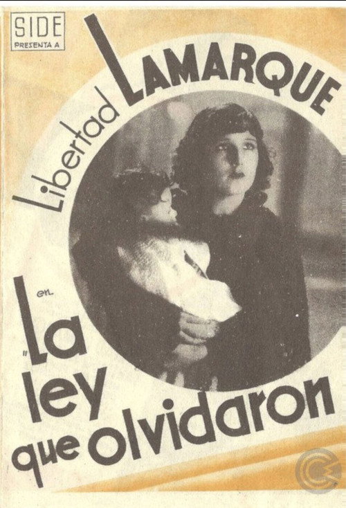 Movie poster for La ley que olvidaron (1938)