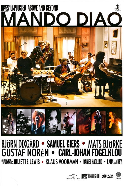Movie poster for Mando Diao: MTV Unplugged - Above and Beyond (2010)