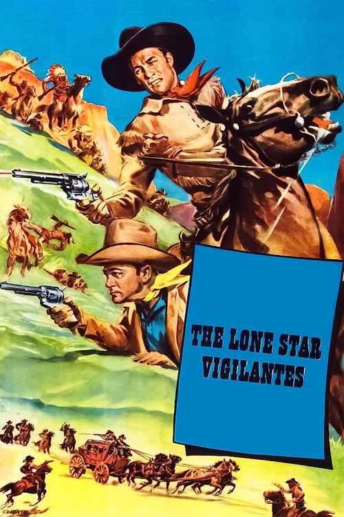 Movie poster for The Lone Star Vigilantes (1942)