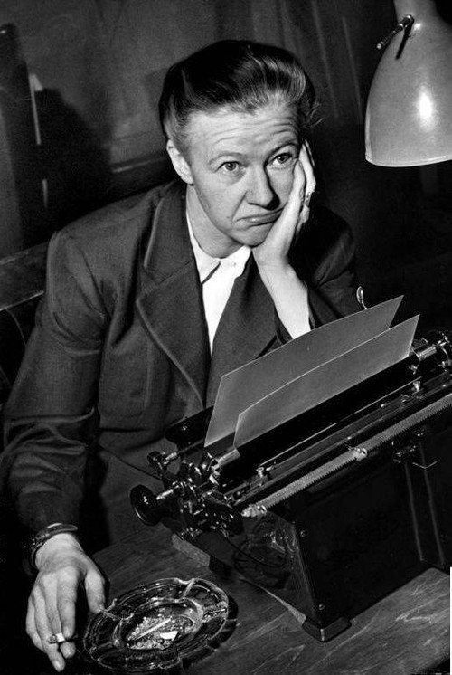 Photo of Barbro Alving, Writing