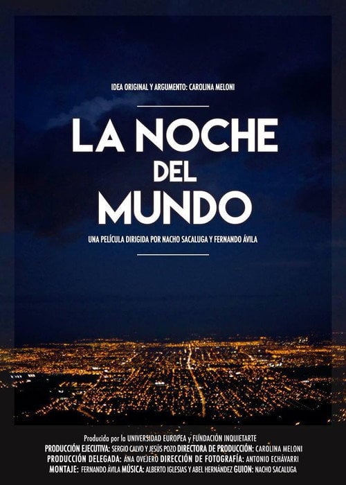 Movie poster for La noche del mundo (2016)