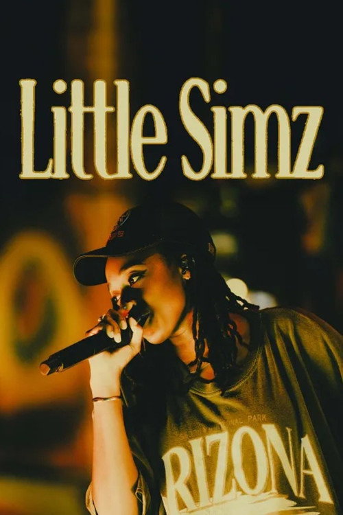 Movie poster for Little Simz at the Atelier des Lumières (2025)