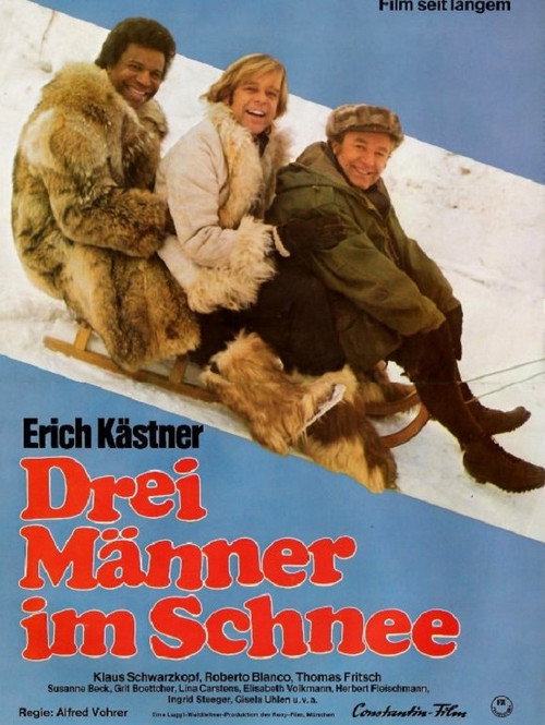 Movie poster for Drei Männer im Schnee (1974)