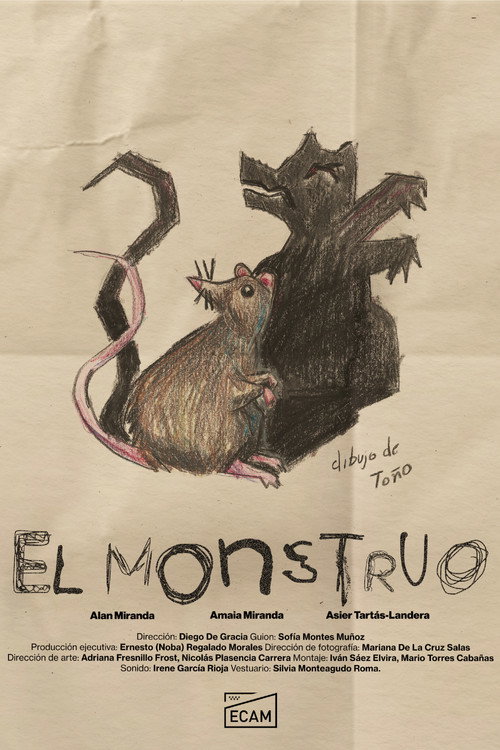 Movie poster for El monstruo (2025)