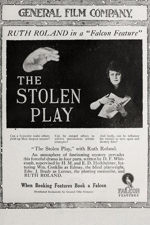 Movie poster for The Stolen Play (1917)