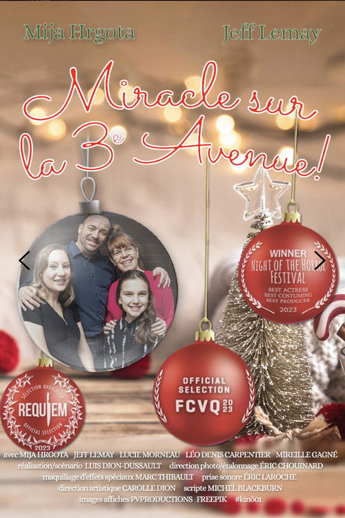 Movie poster for Miracle on 3rd Avenue! (2023)