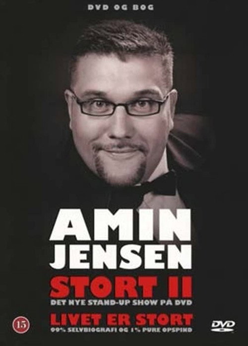 Movie poster for Amin Jensen: Stort II (2008)