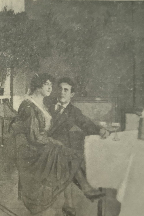 Movie poster for Push the One Who's Falling (1917)