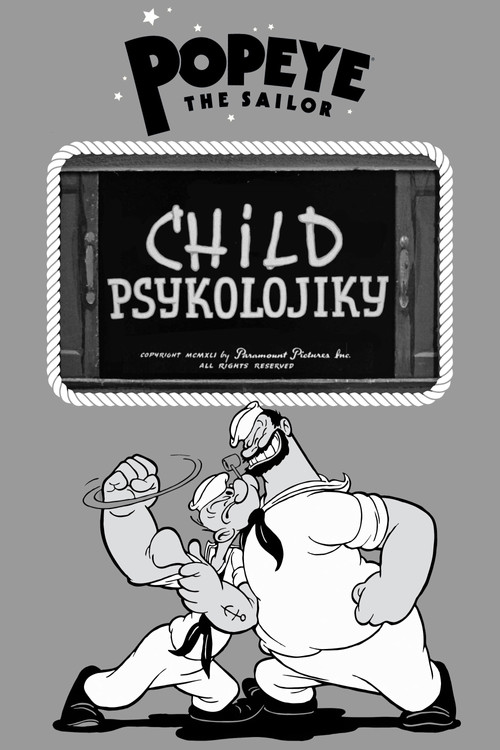 Movie poster for Child Psykolojiky (1941)