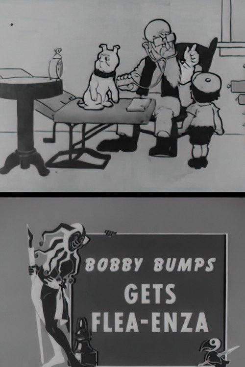 Movie poster for Bobby Bumps' Pup Gets the Flea-Enza (1919)