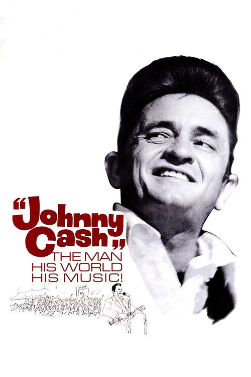 Movie poster for Johnny Cash: The Man, His World, His Music (1969)