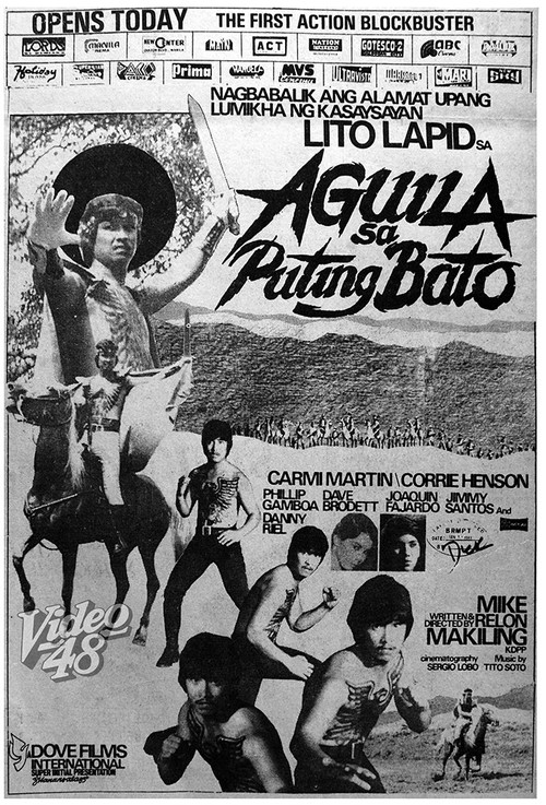Movie poster for Aguila sa Puting Bato (1983)