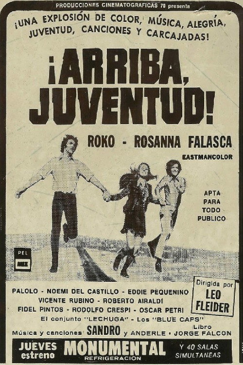 Movie poster for ¡Arriba juventud! (1971)
