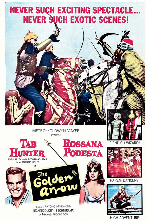 Movie poster for The Golden Arrow (1962)