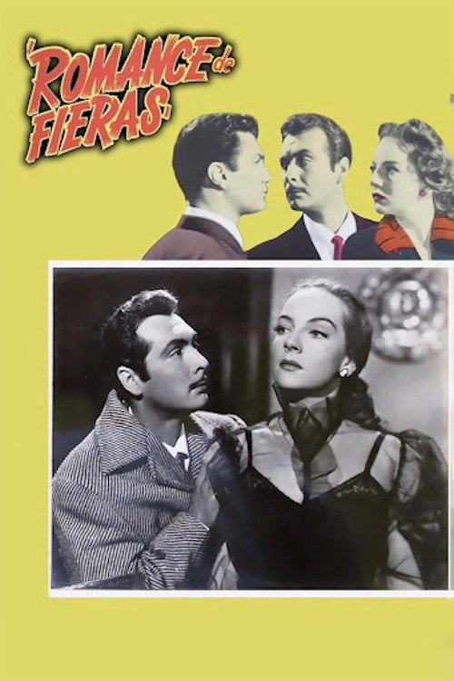 Movie poster for Romance de fieras (1954)