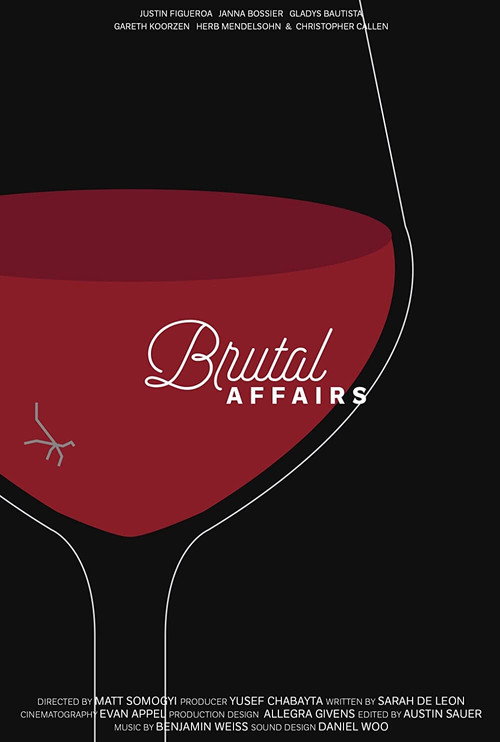 Movie poster for Brutal Affairs (2017)
