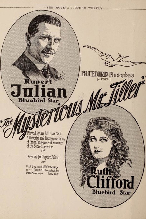 Movie poster for The Mysterious Mr. Tiller (1917)