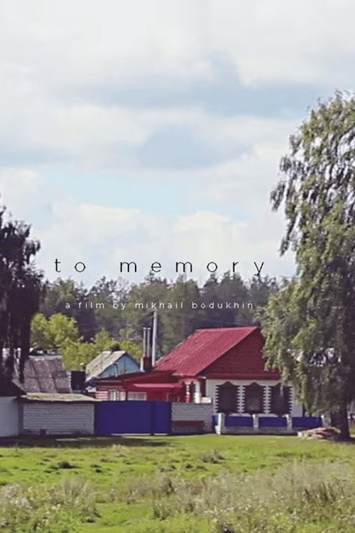 Movie poster for To Memory (2020)
