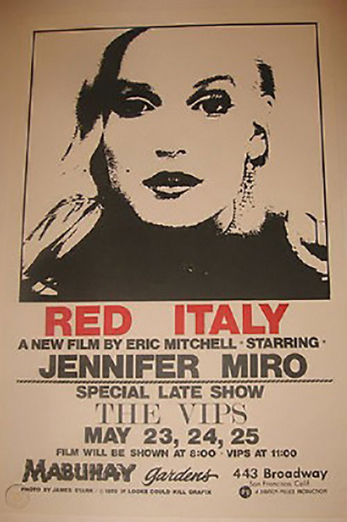 Movie poster for Red Italy (1979)