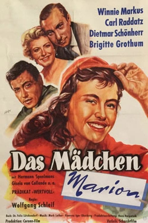Movie poster for Das Mädchen Marion (1956)