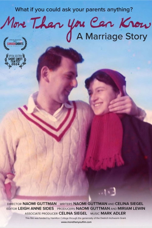 Movie poster for More Than You Can Know – A Marriage Story (2023)