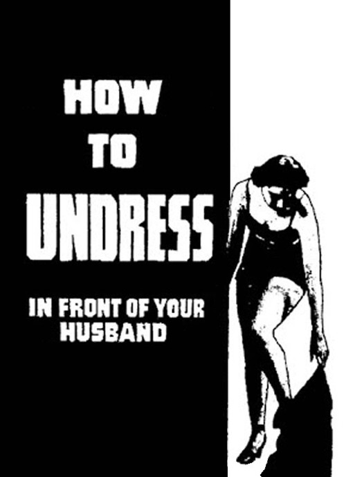 Movie poster for How to Undress in Front of Your Husband (1937)