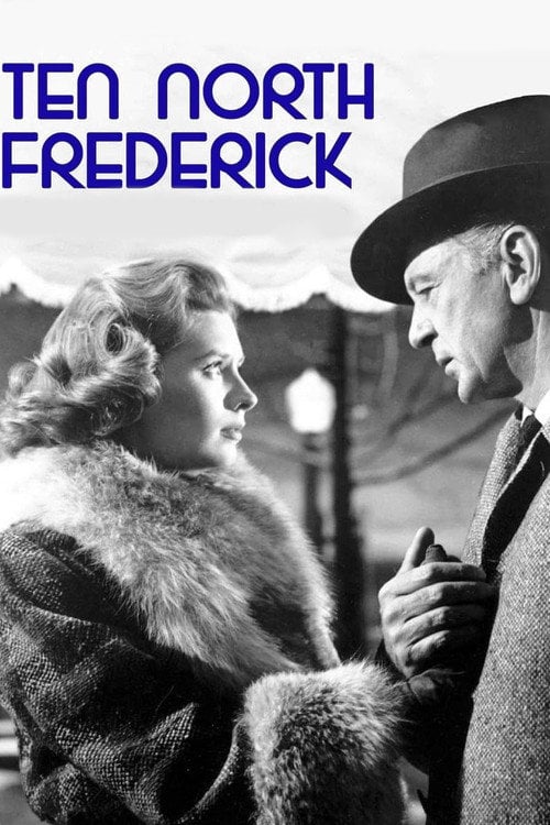 Movie poster for Ten North Frederick (1958)