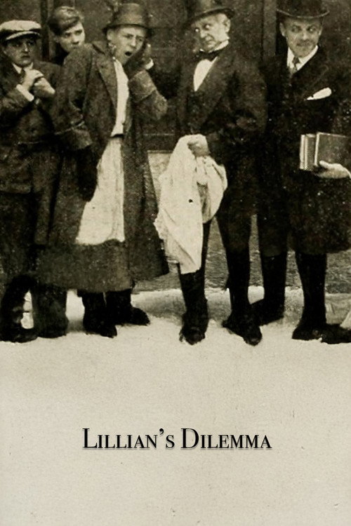 Movie poster for Lillian's Dilemma (1914)