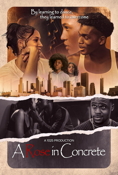 Movie poster for A Rose in Concrete (2023)
